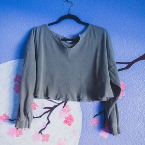 Buckle Fitz + Eddi Cropped Long Sleeve Shirt